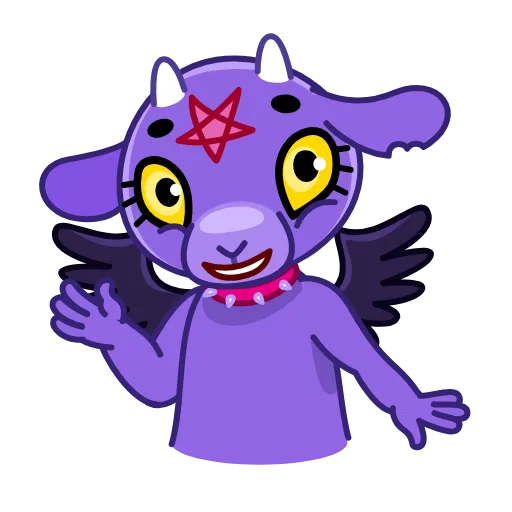 👋 Эмодзи «Baphometh» для Telegram