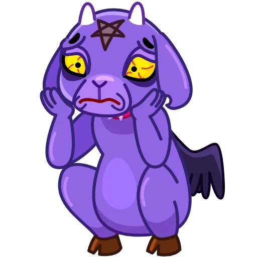 😩 Эмодзи «Baphometh» для Telegram