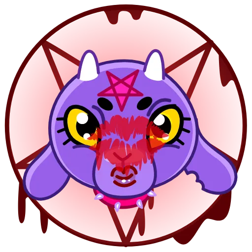 💋 Эмодзи «Baphometh» для Telegram