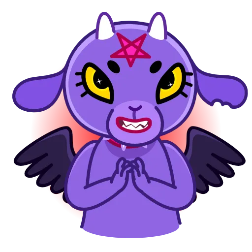 🙃 Эмодзи «Baphometh» для Telegram
