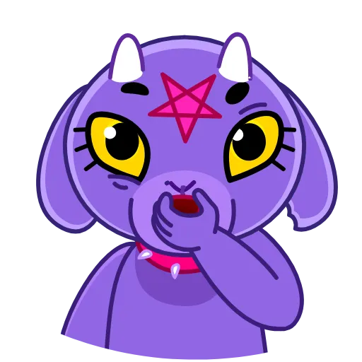 🤔 Эмодзи «Baphometh» для Telegram