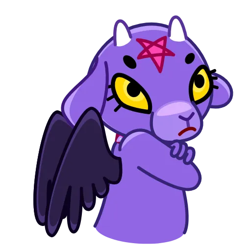 😒 Эмодзи «Baphometh» для Telegram