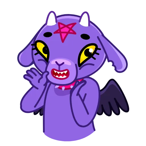 👏 Эмодзи «Baphometh» для Telegram