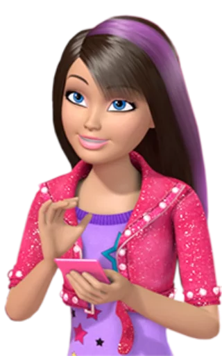 📕 Стикер «?Barbie drawings?» для Telegram