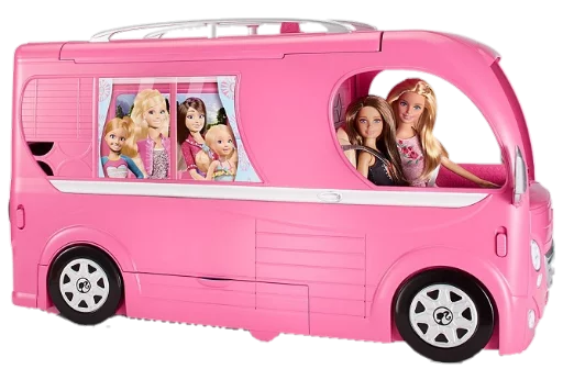 🚌 Стикер «?Barbie drawings?» для Telegram