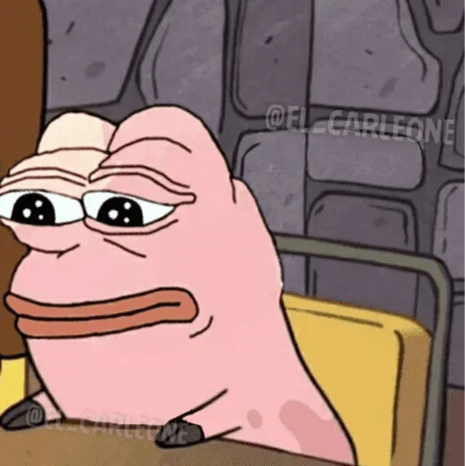 🐸 Стикер «Bare Pepe&;s» для Telegram