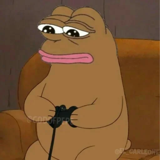 🐸 Стикер «Bare Pepe&;s» для Telegram