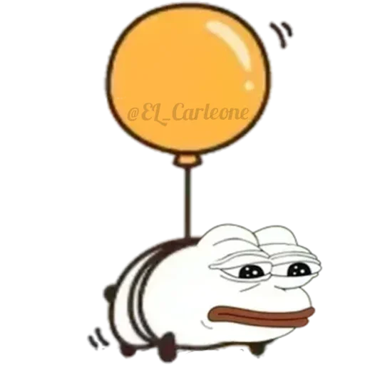 🐸 Стикер «Bare Pepe&;s» для Telegram