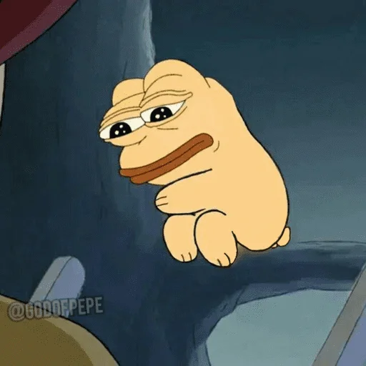 🐸 Стикер «Bare Pepe&;s» для Telegram
