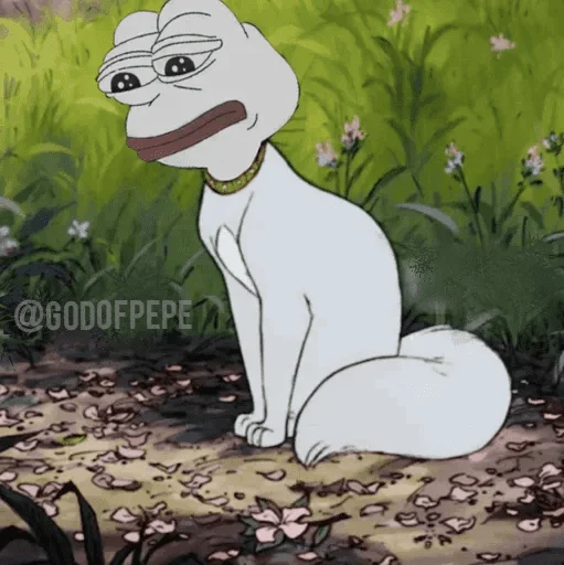 🐸 Стикер «Bare Pepe&;s» для Telegram