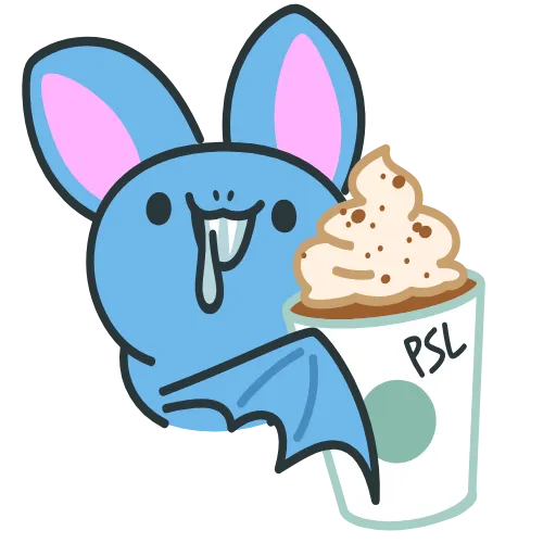 ☕️ Эмодзи «Fang The Bat» для Telegram