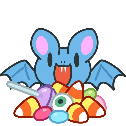 🤤 Эмодзи «Fang The Bat» для Telegram