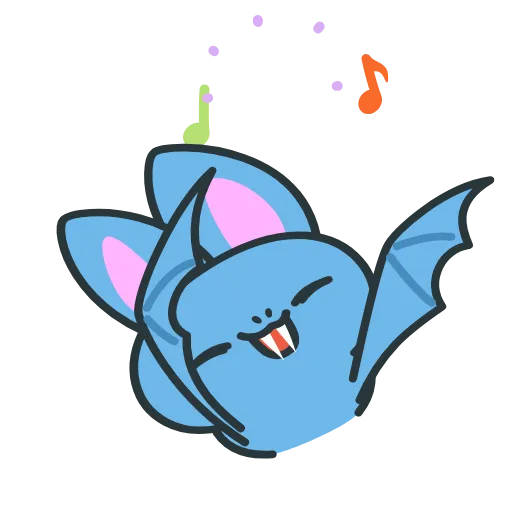 🕺 Эмодзи «Fang The Bat» для Telegram