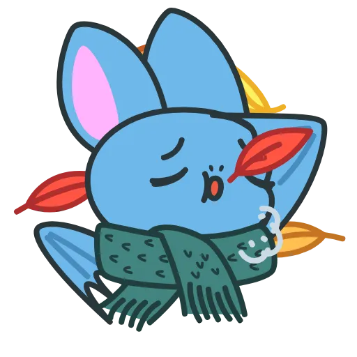 🥶 Эмодзи «Fang The Bat» для Telegram