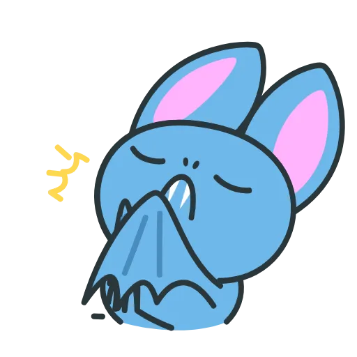 👏 Эмодзи «Fang The Bat» для Telegram