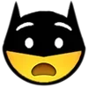 😧 Эмодзи «Batman Emoji» для Telegram