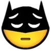 😔 Эмодзи «Batman Emoji» для Telegram