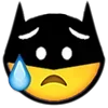 😢 Эмодзи «Batman Emoji» для Telegram