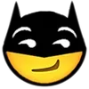 😏 Эмодзи «Batman Emoji» для Telegram