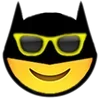 😎 Эмодзи «Batman Emoji» для Telegram