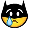 😢 Эмодзи «Batman Emoji» для Telegram