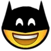 😄 Эмодзи «Batman Emoji» для Telegram