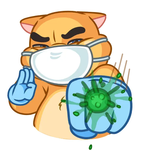 😷 Стикер «Batoshik» для Telegram