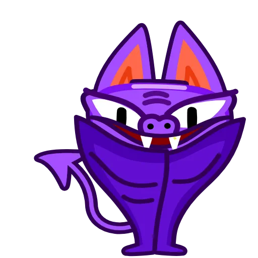 😏 Эмодзи «Batty Boo» для Telegram