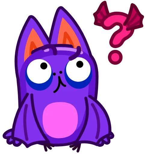 🤨 Эмодзи «Batty Boo» для Telegram