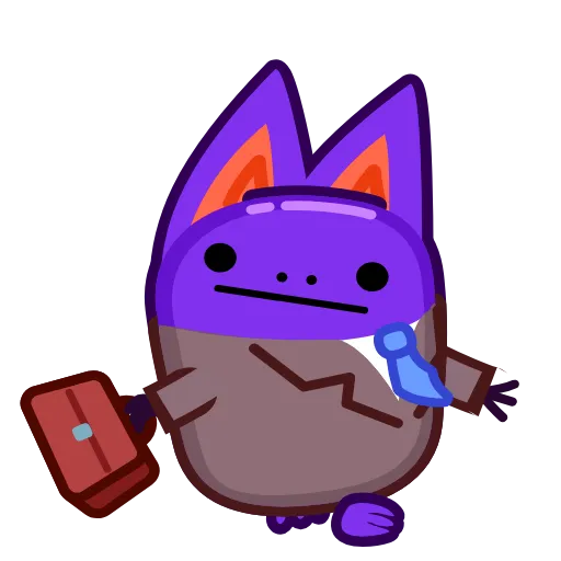 😐 Эмодзи «Batty Boo» для Telegram