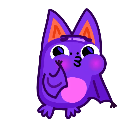 ☺️ Эмодзи «Batty Boo» для Telegram