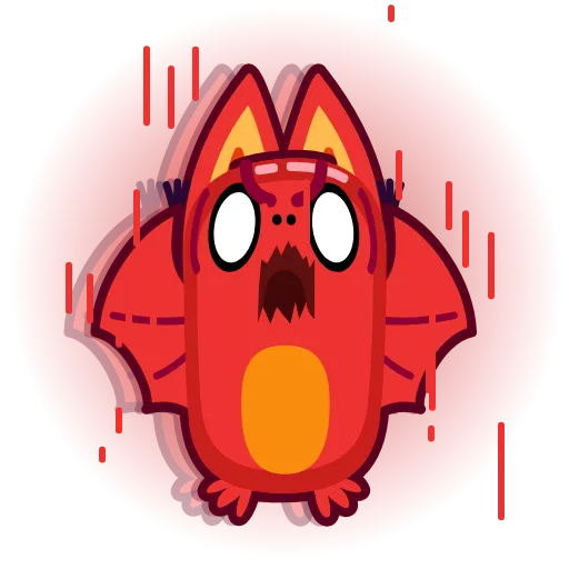 😡 Эмодзи «Batty Boo» для Telegram