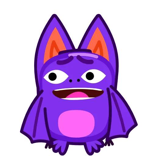 😀 Эмодзи «Batty Boo» для Telegram