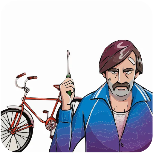 🚲 Эмодзи «Батя» для Telegram