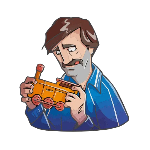 🚂 Эмодзи «Батя» для Telegram