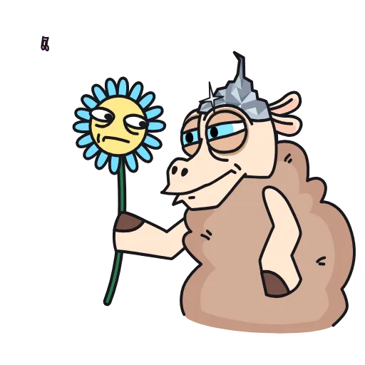 😗 Эмодзи «Бе-бе-безумие» для Telegram