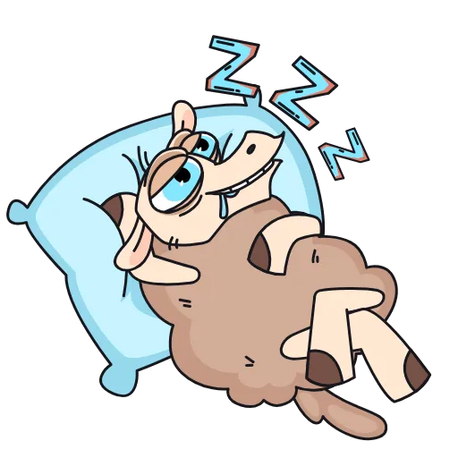 😴 Эмодзи «Бе-бе-безумие» для Telegram
