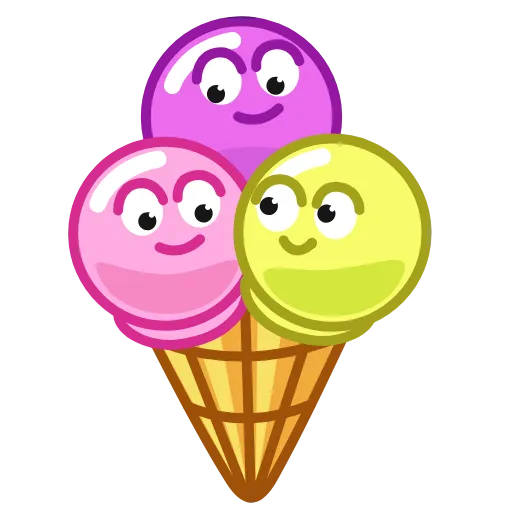 🍦 Эмодзи «Be Sweet» для Telegram