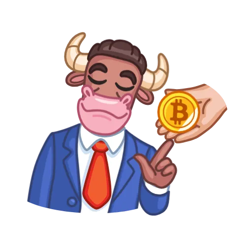 ☝️ Эмодзи «Bear & Bull» для Telegram