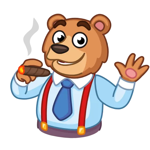 👋 Эмодзи «Bear & Bull» для Telegram
