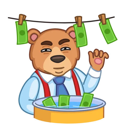 🤫 Эмодзи «Bear & Bull» для Telegram