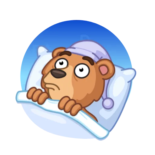 😴 Эмодзи «Bear & Bull» для Telegram