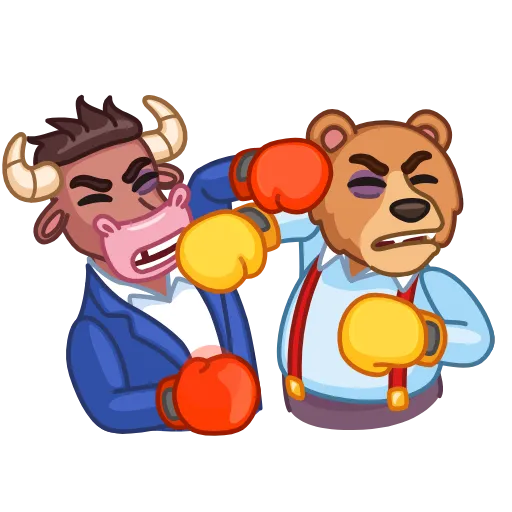 🥊 Эмодзи «Bear & Bull» для Telegram