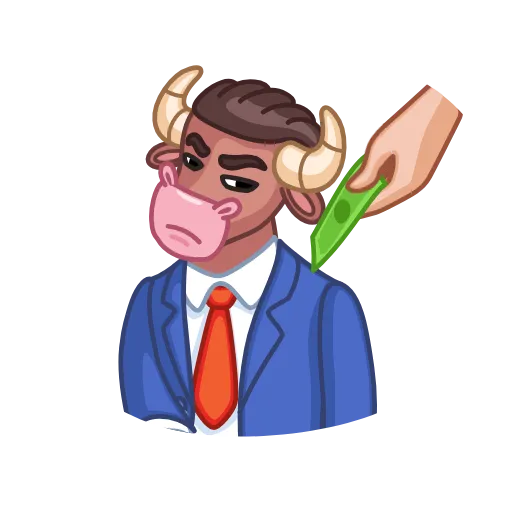 🙅‍♂️ Эмодзи «Bear & Bull» для Telegram