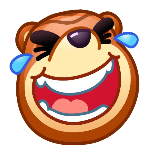 Эмодзи Bear Emoji для Telegram — скачать