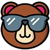 🐻 Эмодзи «Bear Emoji ()» для Telegram