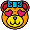 🧸 Эмодзи «Bear Emoji ()» для Telegram