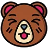 🐻 Эмодзи «Bear Emoji ()» для Telegram