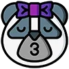 🐼 Эмодзи «Bear Emoji ()» для Telegram