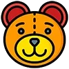 🧸 Эмодзи «Bear Emoji ()» для Telegram